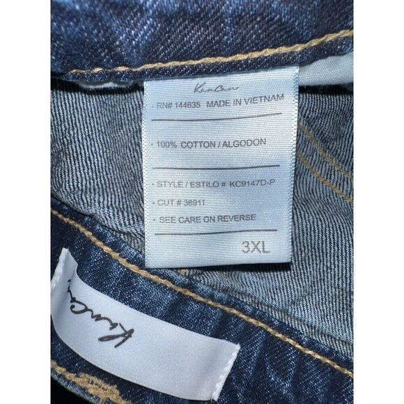 NWOT KanCan Beatrice Ultra High Rise Boyfriend Jeans - Plus Sz 3XL - Picture 11 of 14